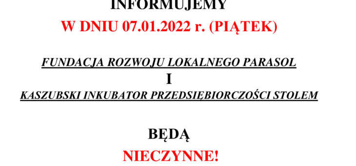 INFORMACJA !