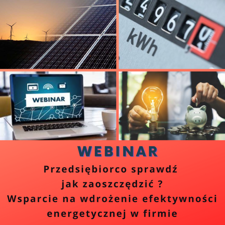 Bezpłatne Webinarium „Przedsiębiorco Sprawdź Jak Zaoszczędzić ...